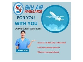 Best Air Ambulance from Guwahati to Delhi-Sky Air Ambulance