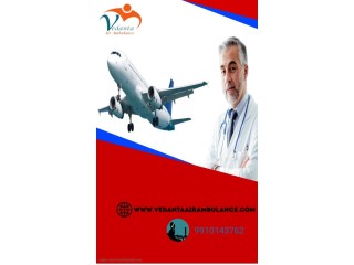 Choose Vedanta Air Ambulance Services in Jamshedpur for the Safety of Patients' Transportation