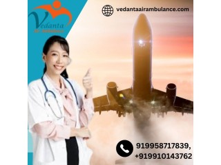 Choose Hi-tech Medical System by Vedanta Air Ambulance Services in Indore