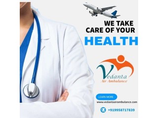 Choose Vedanta Air Ambulance Services in Kolkata with Expert Paramedic Team