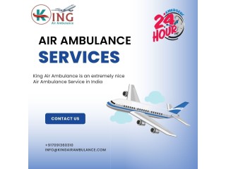 Amazing Air Ambulance Services in Raipur - King Air Ambulance