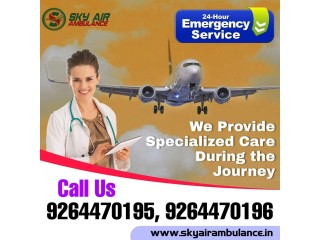 Sky Air Ambulance from Gorakhpur to Delhi |Fastest Way to the Hospital