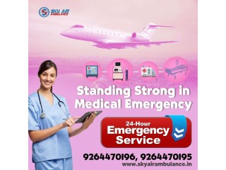 Sky Air Ambulance from Siliguri to Delhi | Best-in-Class Patient Transfer