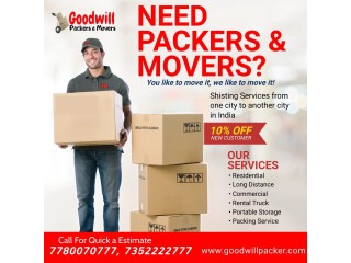 Relocation Made Easy with Goodwill Packers and Movers in Patna"