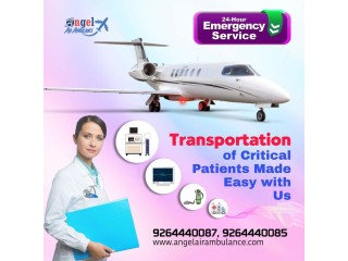 Select Angel Air Ambulance Service in Mumbai with Rapid Patient Transfer