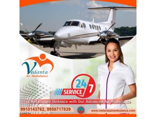 Choose Advanced ICU Setup by Vedanta Air Ambulance Service in Indore