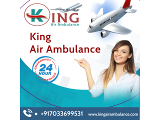 King air ambulance services from Bangalore with medical team