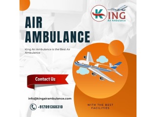 King air and train ambulance services from ranchi  with  fast and well-equipped charter air ambulance