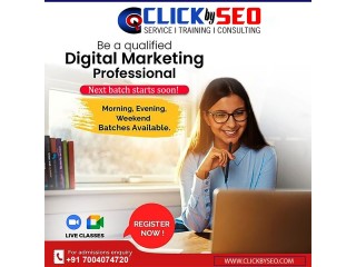 Use Digital Marketing Course in Patna by Clickbyseo with 100% Job Guarantee