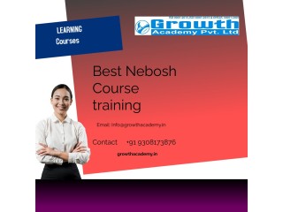 Avail Nebosh Course training in Muzaffarpur by Growth Academy with Skilful Teacher