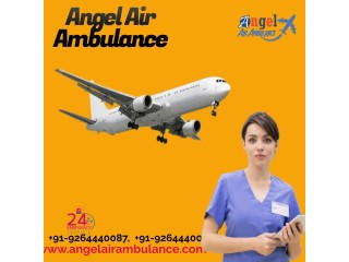 Choice Angel Air Ambulance Service in Silchar with  Advanced Medical Equipment