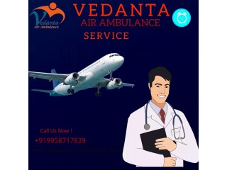 Gain Air Ambulance Service in Bikaner by Vedanta with all Remedial Medicines