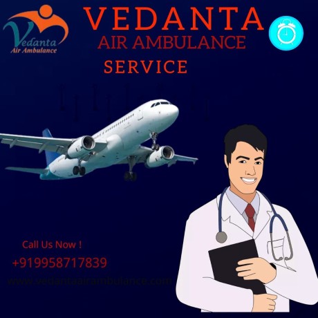 gain-air-ambulance-service-in-bikaner-by-vedanta-with-all-remedial-medicines-big-0