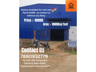 Get Factory Near Patna Aiims by FTS Housing with Low-cost