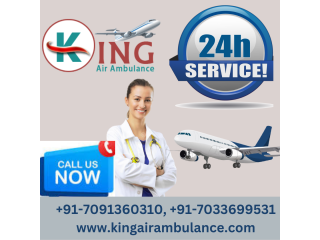 King Air Ambulance  in Jaipur at an Economical Cost