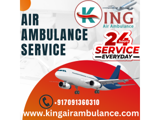 King Air Ambulance Service in Darbhanga with Lifesaver Gadgets