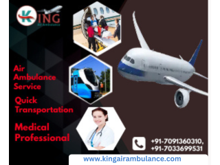 Hire Immediately King Air Ambulance in Sri Nagar at Affordable Rates