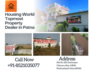 Buy land from Housing World in Patna and fulfil your dreams