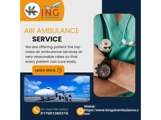 Air Ambulance Service in Delhi by King| 24*7 Available