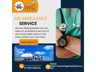 Air Ambulance Service in Siliguri, Assam by King- Online Telephonic Support