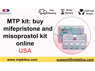 MTP kit: buy mifepristone and misoprostol kit online USA with 48-hrs delivery