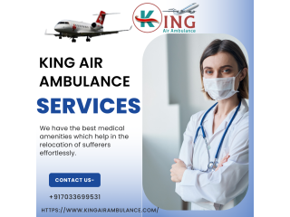 Air Ambulance Service in Varanasi by King- Top Medical Professionals