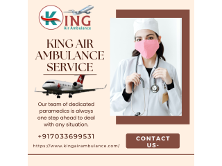 Air Ambulance Service in Bhopal by King- ICU setup with all kinds of Medical Equipment