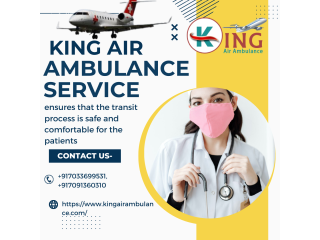 Air Ambulance Service in Delhi by King- Offered Round the Clock