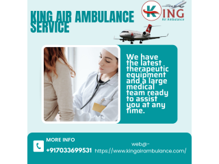 Air Ambulance Service in Ranchi by King- Hire Best Air Ambulance