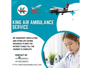 Air Ambulance Service in Raipur by King- Get High-Class Air Ambulance