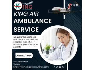 Air Ambulance Service in Dibrugarh by King- Deliver Medication to the Patients