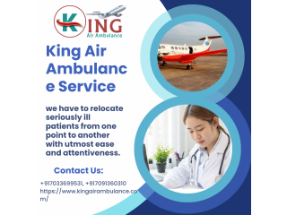 Air Ambulance Service in Patna by King- Well experienced Medical Staff