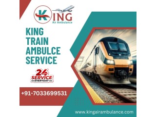 Gain King Train Ambulance in Bangalore  with a Life-Support Ventilator Setup