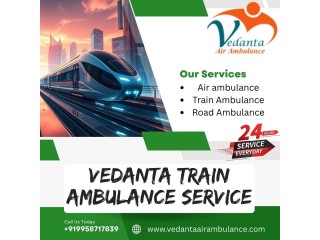 Vedanta's Train Ambulance in Hyderabad Offers Health-Related Transportation under Qualified Eyes