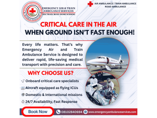 Emergency Air Ambulance Services in Kolkata: More Than Just Fast Transport  Accurate Flights with Great Diagnostic Skills