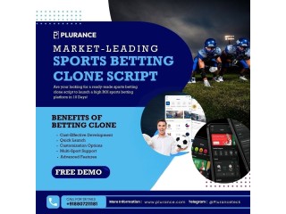 Build Your Custom Sportsbook with  White-Label Sports Betting Clone Software