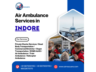 Air Ambulance in Indore: Immediate Care, Fast Transport