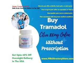 Bulk Order Now- Tramadol 100mg- Pain Relief Medicine- Doctor Trusted