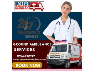 Emergency Ambulance Service in Janakpuri, Delhi