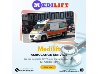 ICU Ambulance Service in karolBagh, Delhi