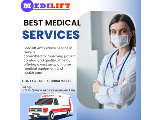 Ambulance Service in Mokama, Bihar by Medilift