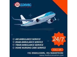 Immediate Medical Transportation Air Ambulance Services in Ranchi by Medivic