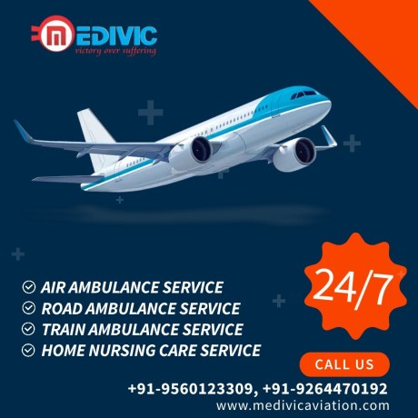 immediate-medical-transportation-air-ambulance-services-in-ranchi-by-medivic-big-0