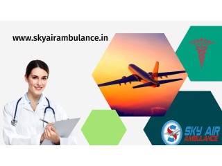 Sky Air Ambulance from Aurangabad to Delhi with Emergency Patient Transportation