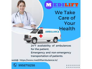 Life Time Ambulance Service in Patna, Bihar by Medilift