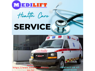 Ventilator Ambulance Service in Bokaro, Jharkhand by Medilift