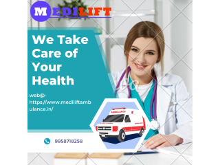 Ambulance Service in Ranchi, Jharkhand by Medilift| Fast and Reliable