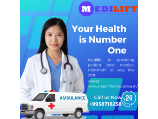 Ambulance Service in Kolkata by Medilift| Well-Trained Medical Staffs