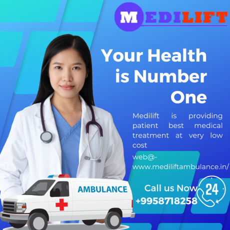 ambulance-service-in-kolkata-by-medilift-well-trained-medical-staffs-big-0