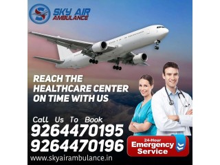 Obtain High-Tech ICU Setup with Sky Air Ambulance from Dimapur to Delhi